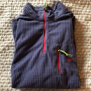 Southern marsh purple and red zip up